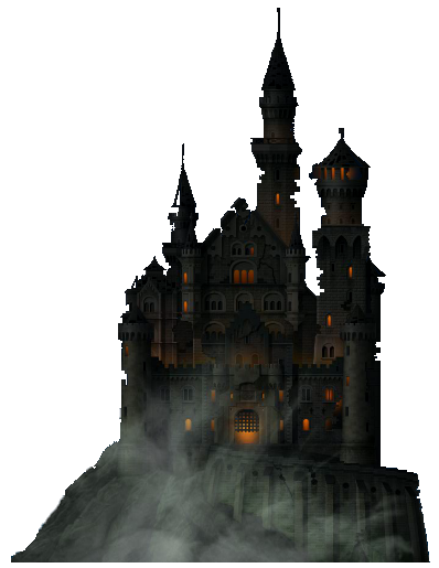Medieval Castle Illustration PNG Download 9