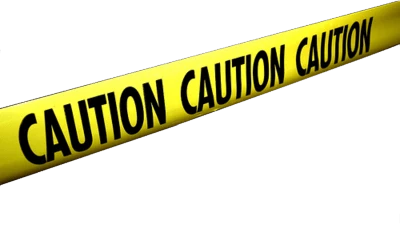 Warning Tape Illustration PNG Download
