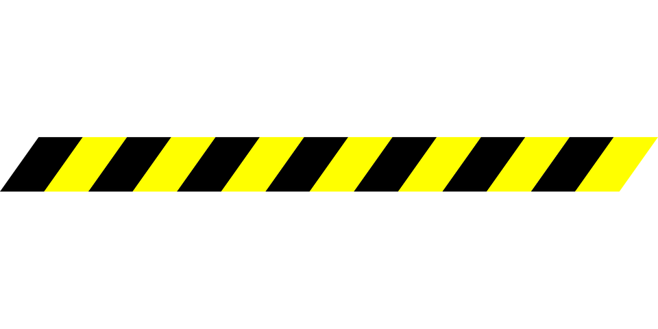 Warning Tape Illustration PNG Download 4