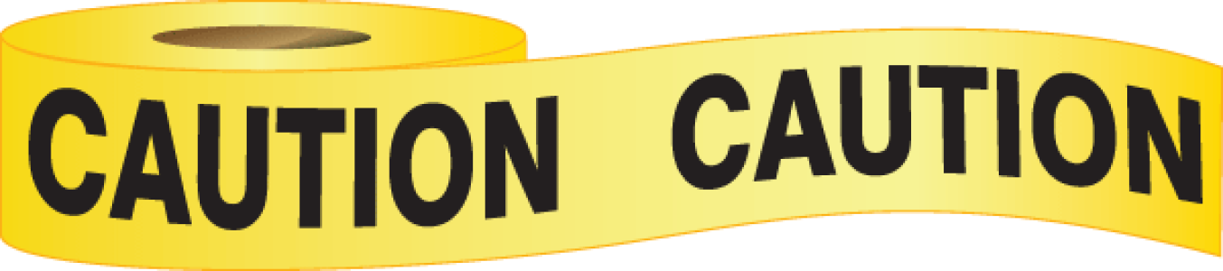 Warning Tape Illustration PNG Download 6