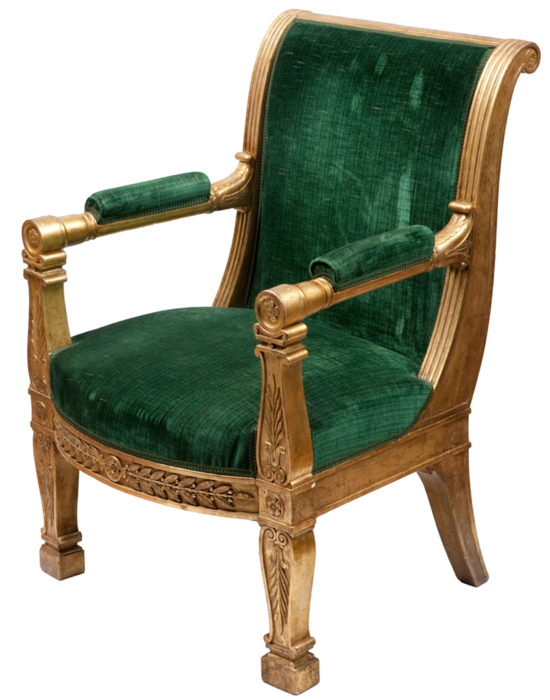 Modern Chair Illustration PNG Download 11