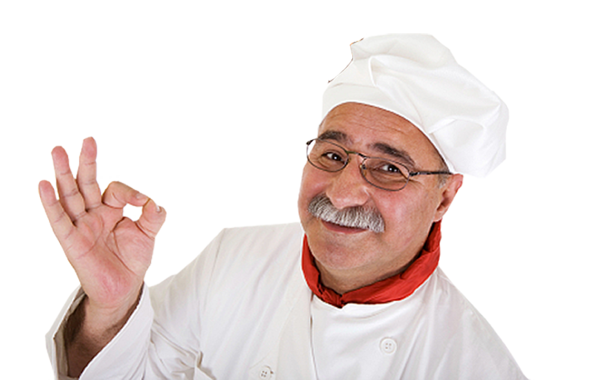 Professional Chef Illustration PNG Download 4