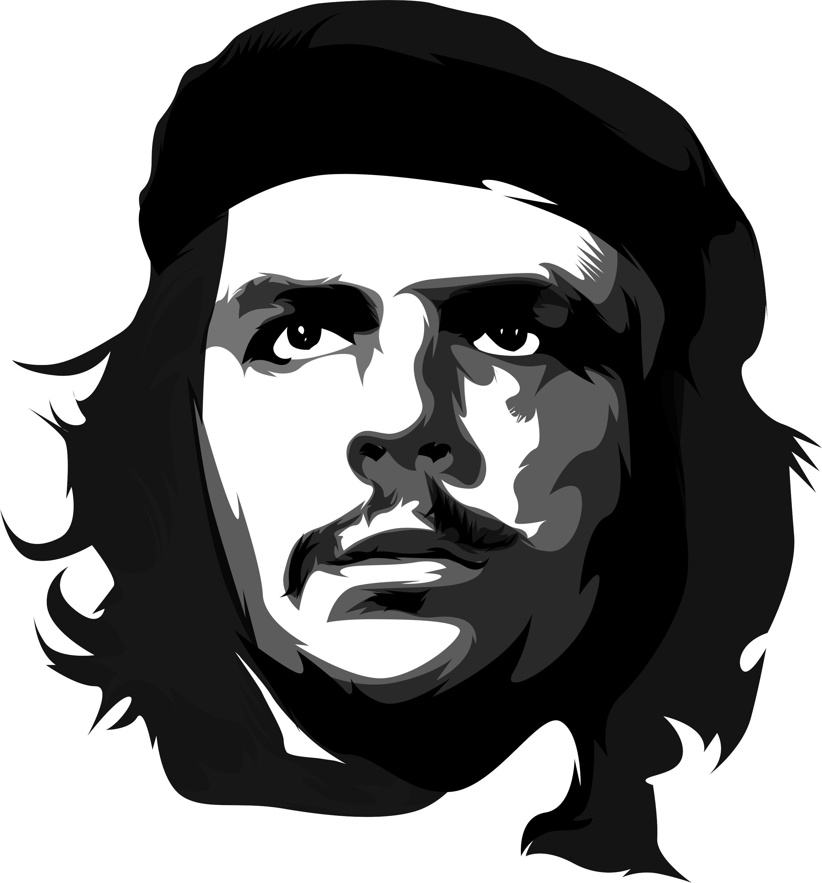 Che Guevara Portrait PNG Download