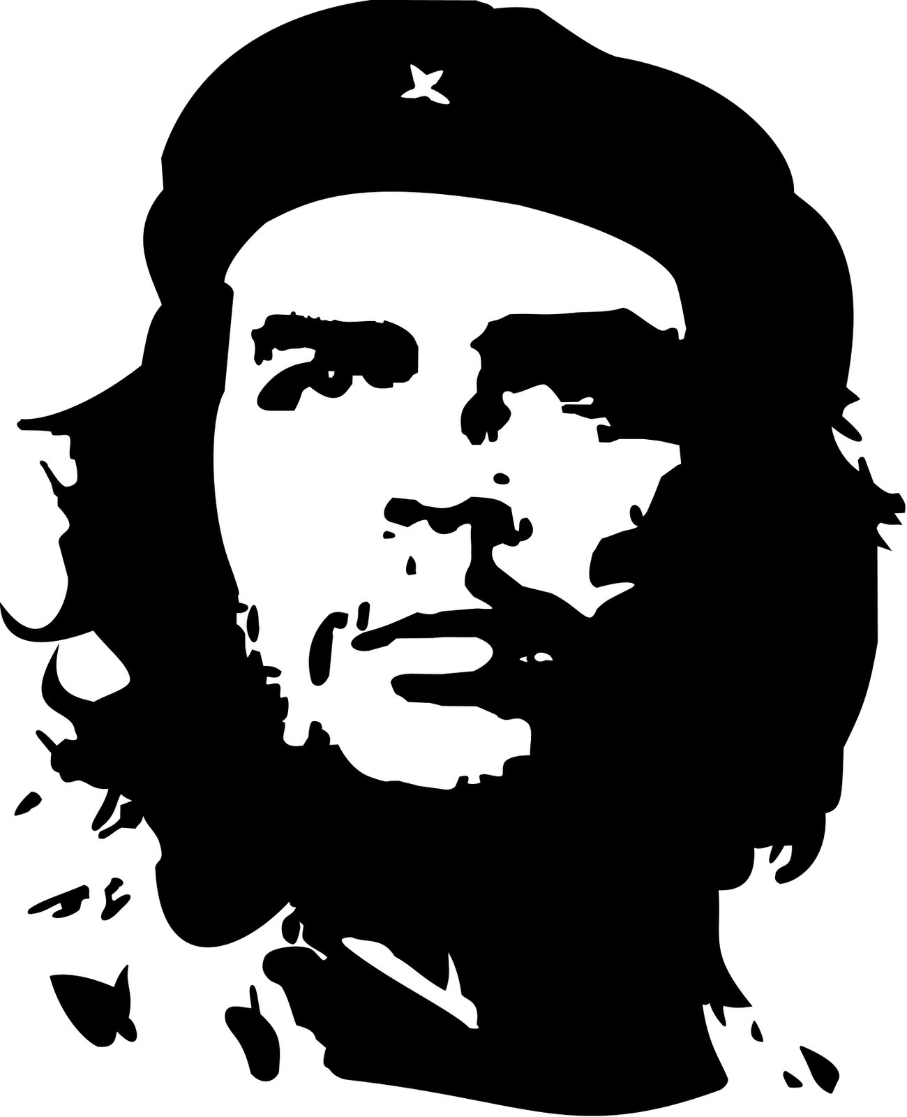 Che Guevara Portrait PNG Download
