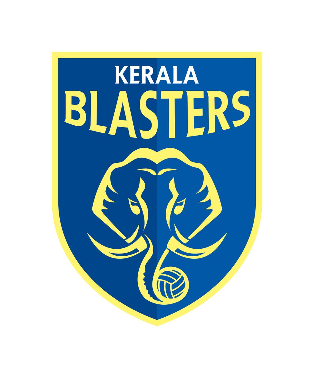 KERALA BLASTERS PNG LOGO FREE DOWNLOAD