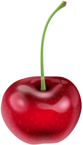 Fresh Red Cherry PNG Download