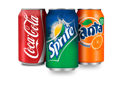 Coca-Cola Fizzy Drinks png