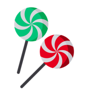 Christmas Candy PNG Transparent