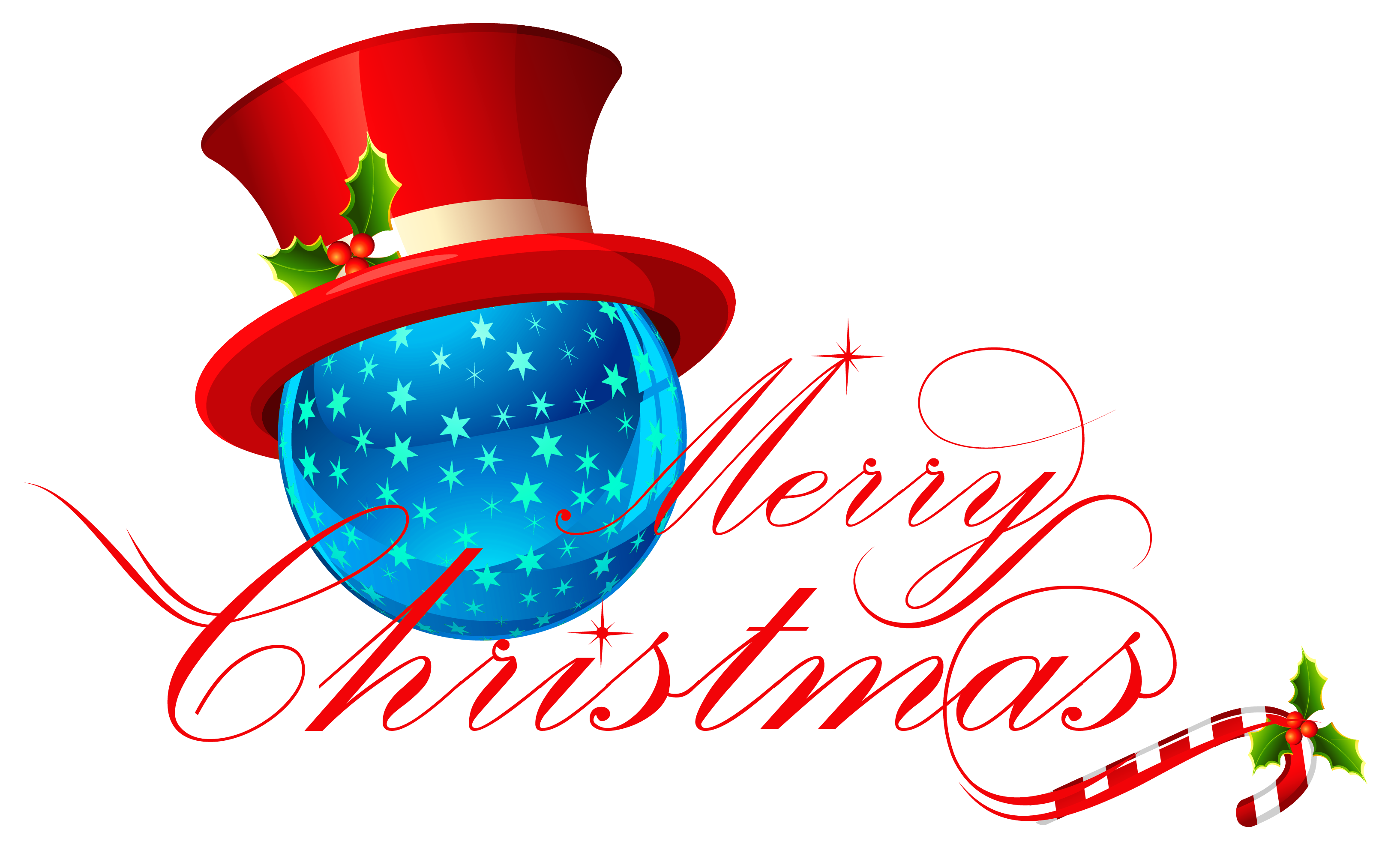 Festive Christmas Elements PNG Download