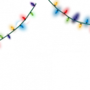 Festive Holiday Lights PNG Download