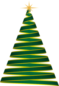 Decorated Christmas Tree PNG Download