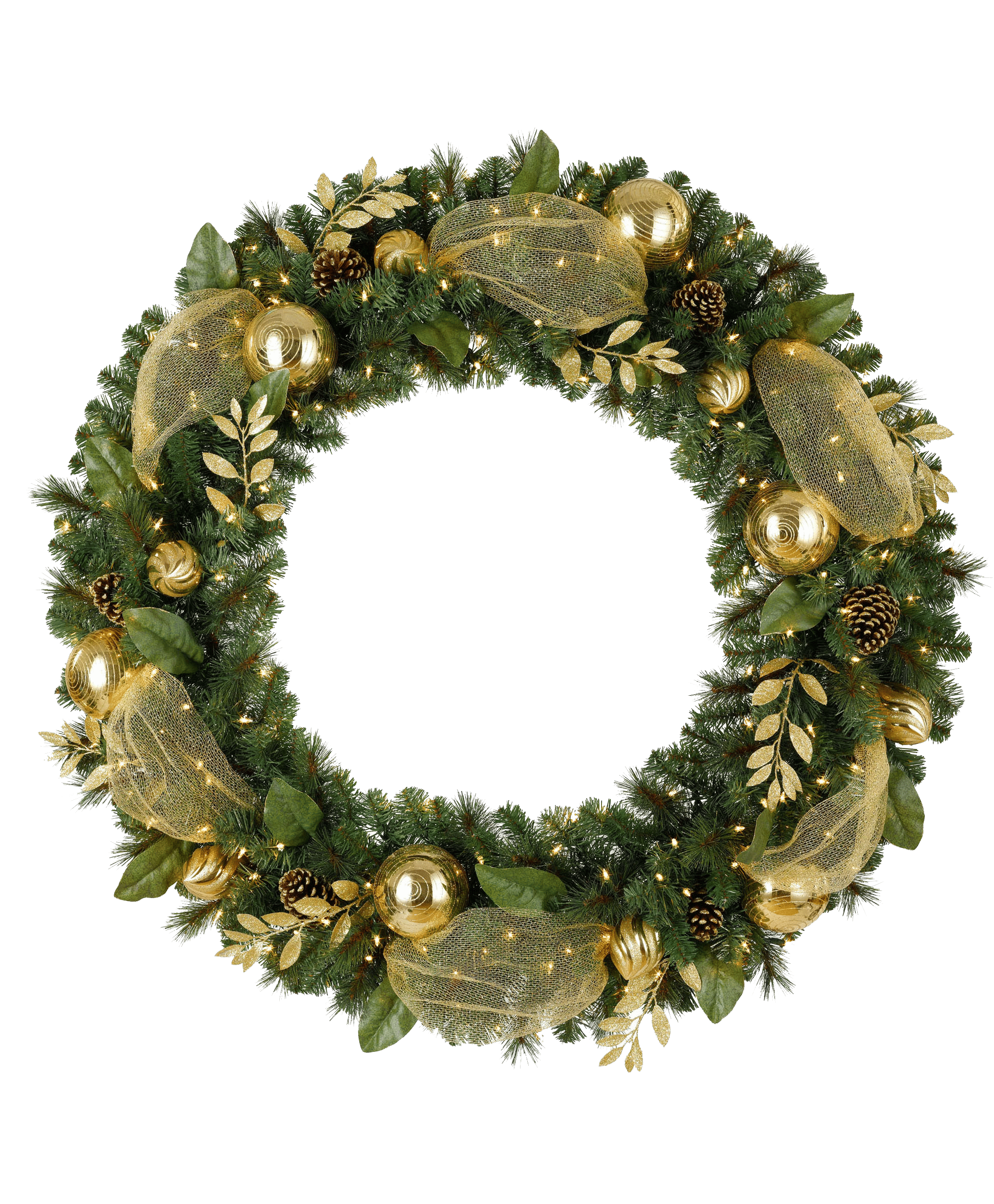 Christmas Wreath PNG Transparent