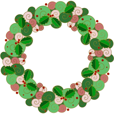 Christmas Wreath PNG Transparent