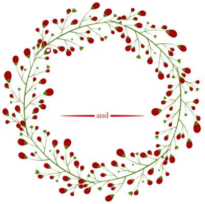 Holiday Wreath Decoration PNG Download