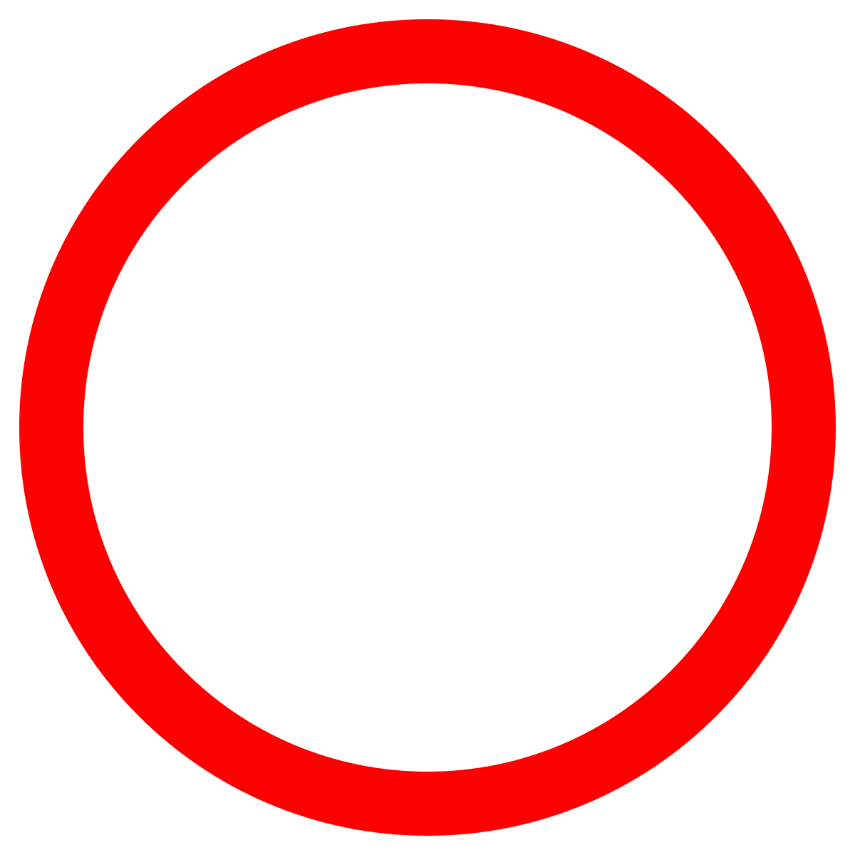 Circle PNG Transparent Shape