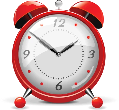 Alarm Clock PNG Transparent Image