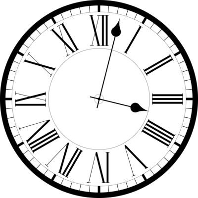 Clock PNG Transparent Image