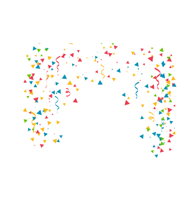 Confetti Transparent PNG