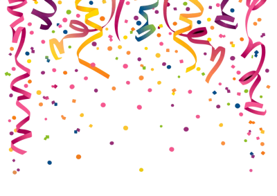 Confetti Transparent PNG