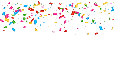 Confetti Transparent PNG