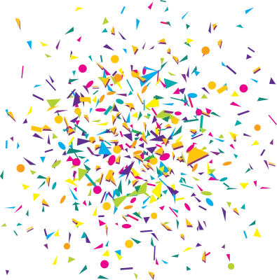 Confetti Transparent PNG