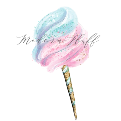 Cotton Candy Transparent PNG