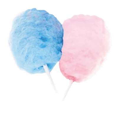 Pink Cotton Candy Image PNG