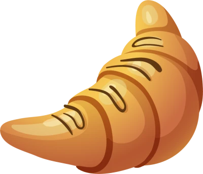 Fresh Croissant Image PNG