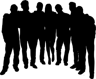 Large Crowd Image PNG